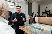 Рерих оригинал и оттиск