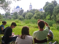 Пленэр в Боголюбово