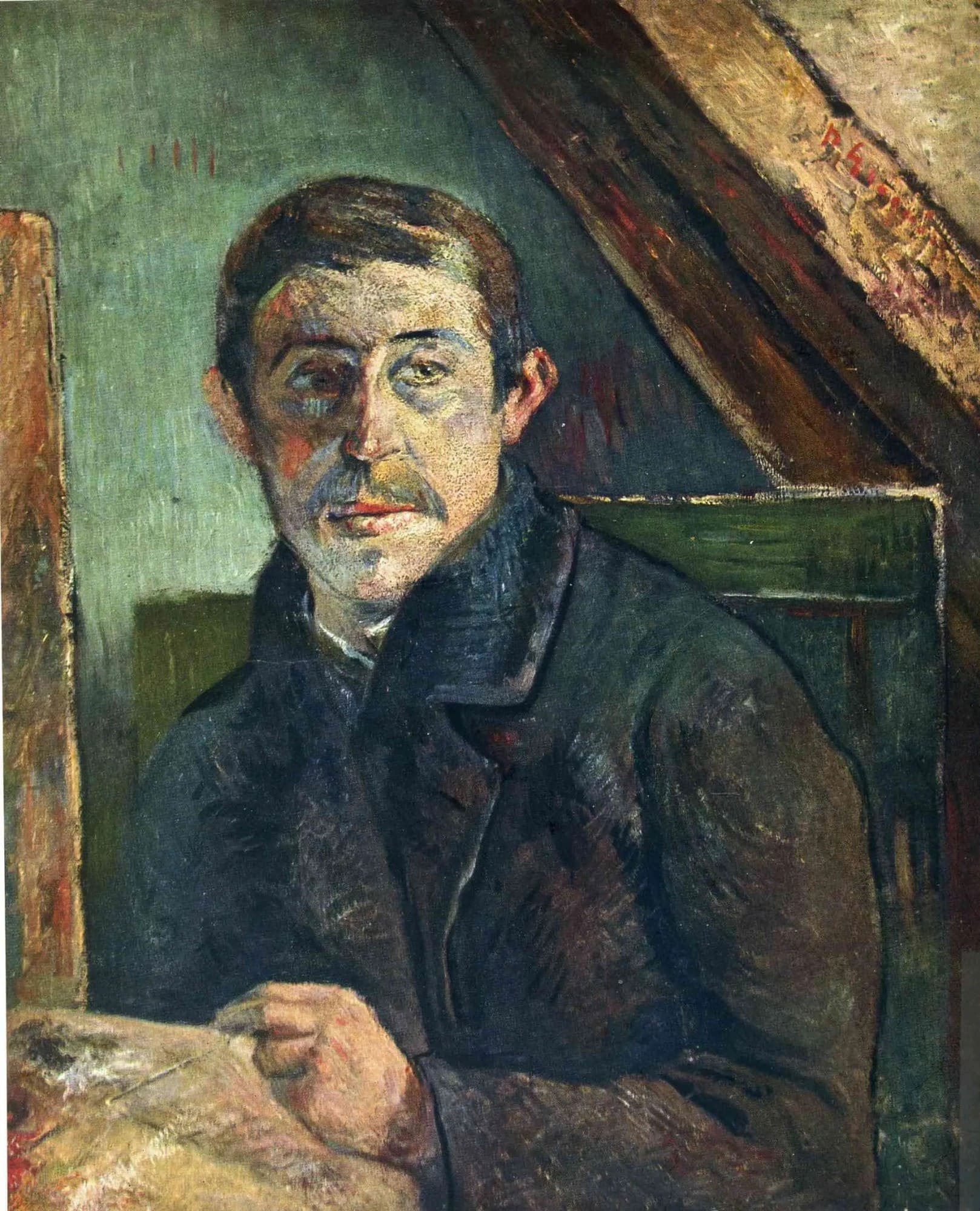 Гоген. Автопортрет. 1885